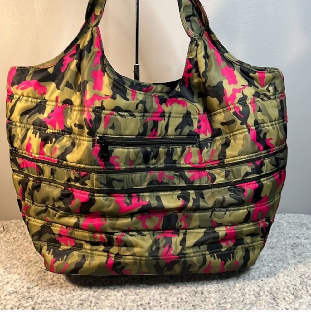 EUC Lug Gondola XL - Camo Orchid -Tote Only